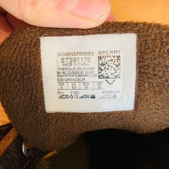 Sperry Top-Sider Saltwater Duck Boots Women's Brown - US 8 - Picture 14 of 14